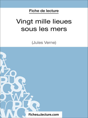 cover image of Vingt mille lieues sous les mers de Jules Verne (Fiche de lecture)